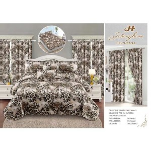 SET 8 PIESE LENJERIE CU DRAPERII DRA 06